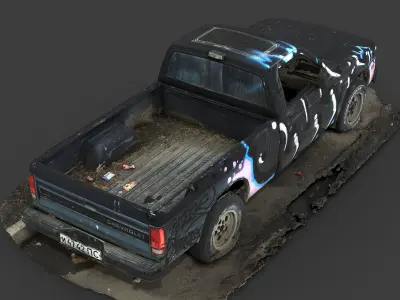 Chevrolet S10 Pickup 1980 RAW SCAN 3D model
