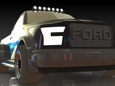 Ford F150 Free 3D print model