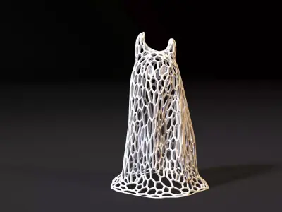 Ghost with horns 3D print model