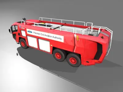 Low Poly Oshkosh Stryker 3000  Low-poly 3D model