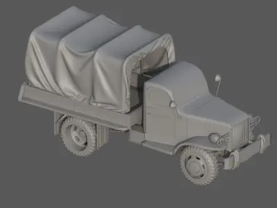 army truck 3D model