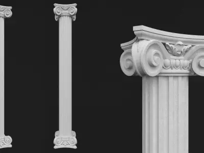 Column Decorative 7 3D model