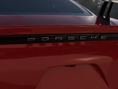 Car Rigged - Porsche 911 GT3 RS  3D model