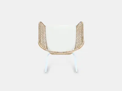 NILSOVE - NORNA Chair with chair pad Low-poly 3D model
