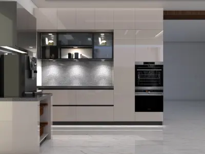 island kitchen Free 3D model