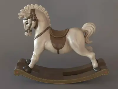 Rocking Horse 3D model