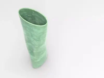 Loopy Vase Low-poly 3D model