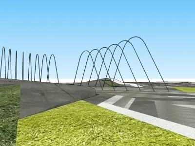 3D Pavement Model 3D model