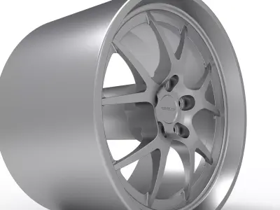 FORGELINE GA3 WHEEL 3D PRINT MODEL  3D print model