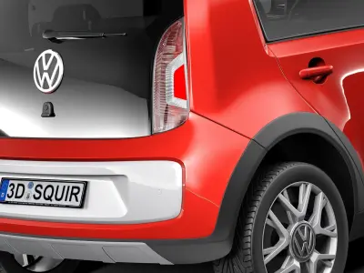 Volkswagen Cross Up 2014 3D model purchase