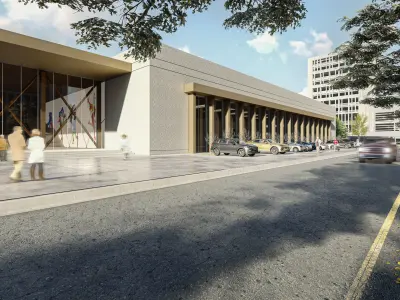 ICE RINK 3D SCENE PROJECT 3D model