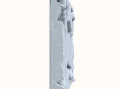 Stone wall 192 3D model