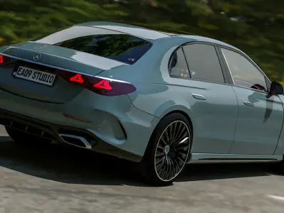 Mercedes-Benz E-class AMG 2024 3D model