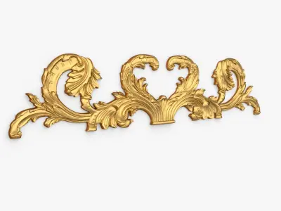 Classic decor ornament 289 3D model