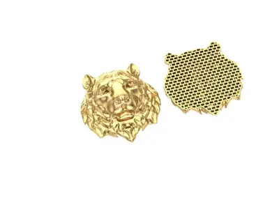 leon necklace stl 3D print model