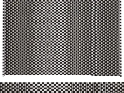 Decor pattern of squares 3D model