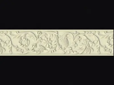 Decor for furniture 3D model 22