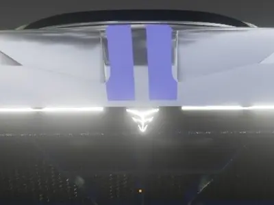 sport car model 3D model