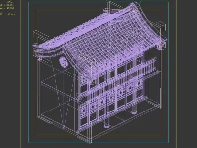 gAME House - Building - Double Level 32 3D model