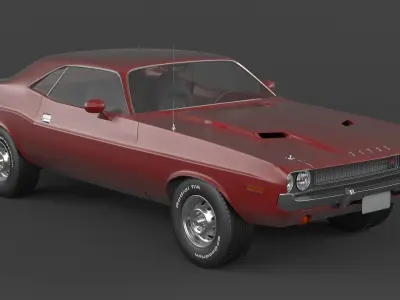Dodge Challenger 3D model
