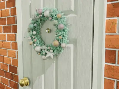 Christmas Wreath 3D model