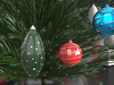 Christmas tree 3D model