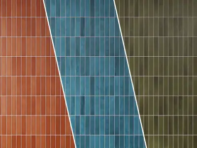 Tile Makoto Matte Ceramic Wall Set 07 Texture