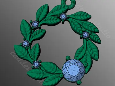 Pendant  ri40 3D print model