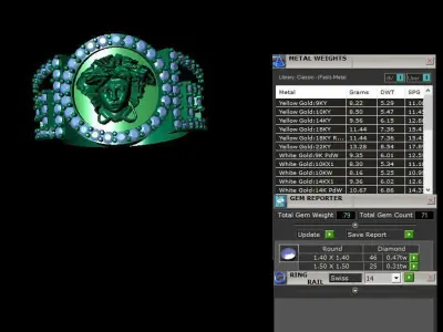 ring face 3D print model
