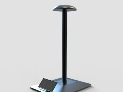 Helmet stands 3D print model