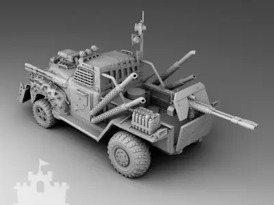 Pickup of survivors 3D print model