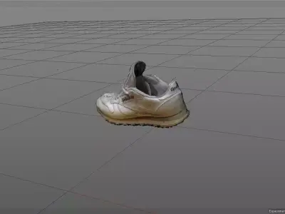 Shoes Reebok Free 3D model