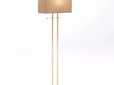 Glass Floor Lamp 3D model