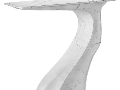 Modern Console Table Amorph Frolic 3D model