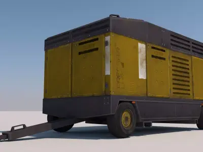 Generator van Low-poly 3D model