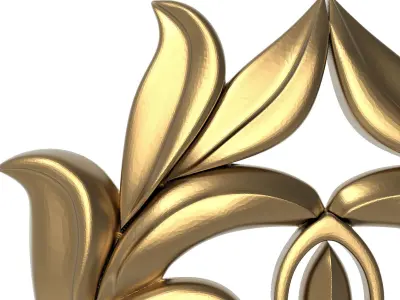  decorative pattern ready for 3D printing 3D model