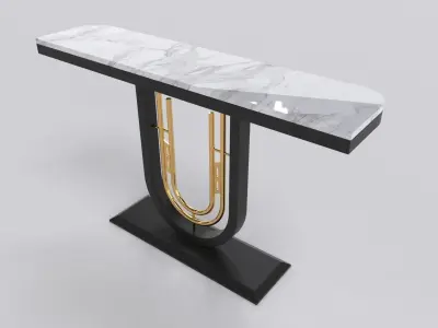 Luxury console table Free 3D model