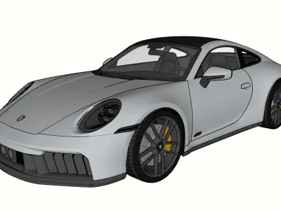Porsche 911 GT3 3D model