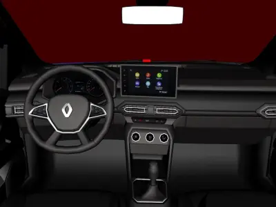 Dacia - Renault Sandero 2021  3D model