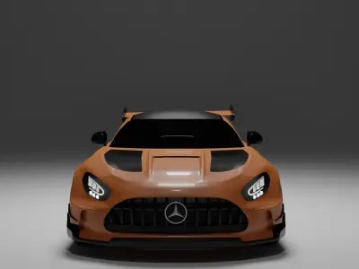 Mercedes Benz AMG GT Black Series 3D model