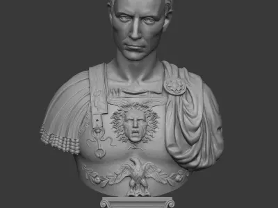 Caesar Bust Printable 3D print model