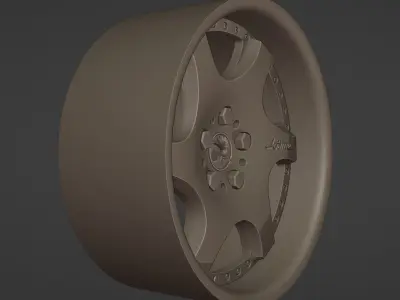 wheel kranze bazreia printable 1-24 3D print model