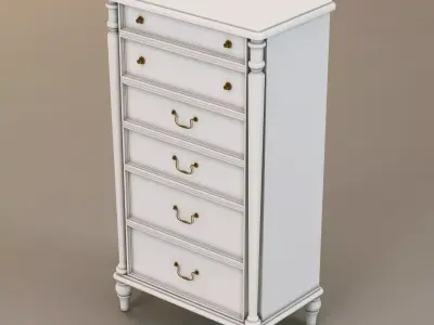 Laura Ashley chest of drawers 2 3D model