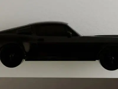 Mustang Shelby GT500 Wall-mounted 3D print model