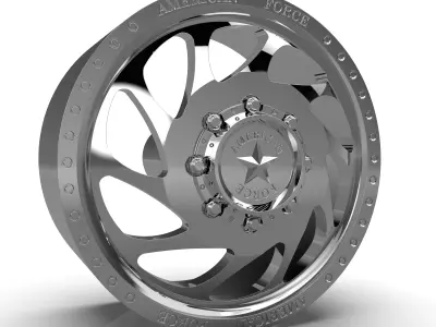 AMERICAN FORCE DB05 WAVE DBO WHEEL 3D model