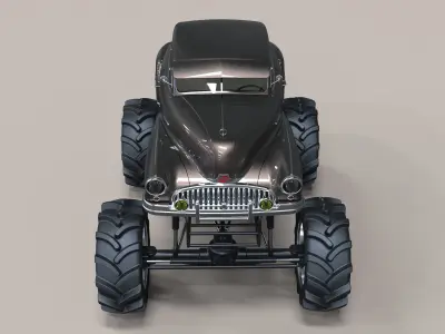 Monster truck 3D model