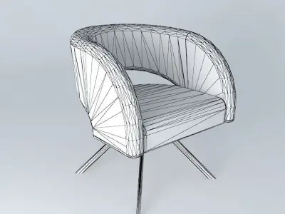 Modern armchair Free 3D model