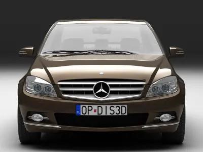 Mecedes C Class 2008 3D model