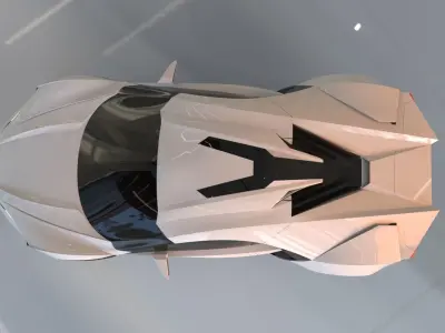 lykan hypersport 3D print model