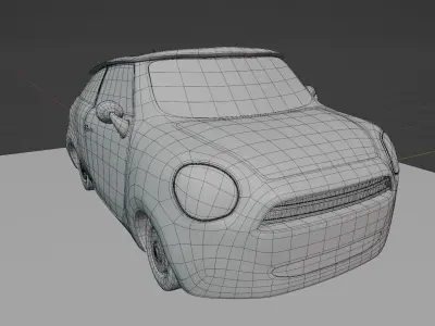 Cartoon Car 3D model